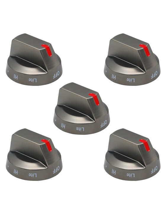 Other - DG94-03500A/Z Gas Stove Knob Replacement(Black Gray) DG94-03500X Gas Stove Knobs